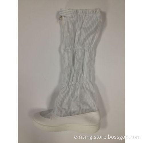 ESD SPU Sole PVC Vamp Mesh Booties